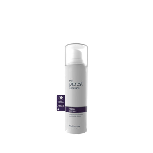 The Purest Solutions Anti-Aging Skin Care Serum with Peptides - 30ml, Stimulates Collagen Production & Improves Skin Elasticity
