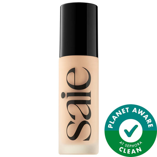 Glowy Super Skin Tint Foundation with Hyaluronic Acid - Vegan, Cruelty-Free, Hydrating Makeup for Natural Finish