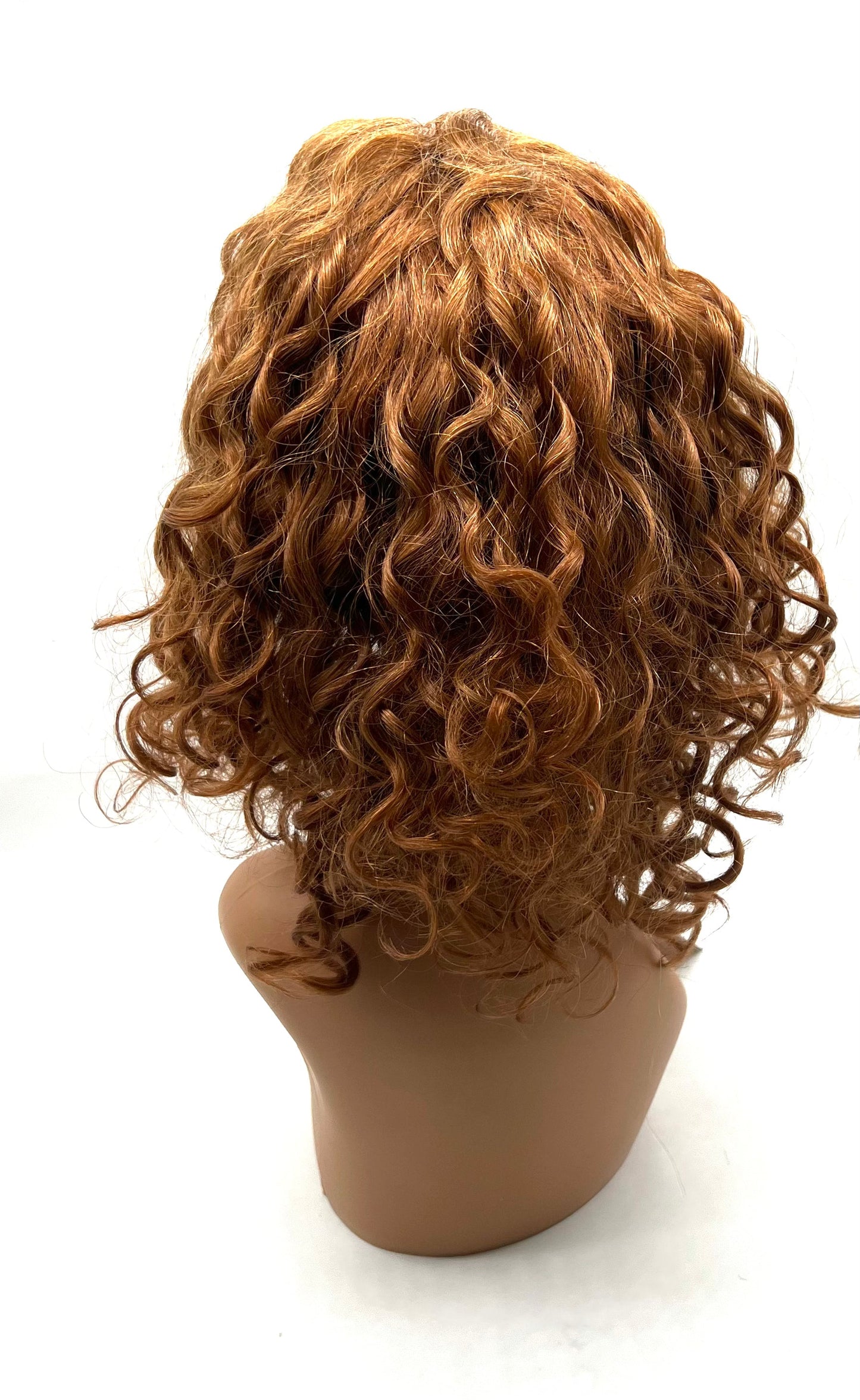VIP Extensions Remy Human Hair Lace Front Wig 500 Curly 15" - Choose Color