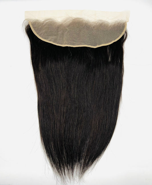Unique 13x4 Lace Frontal 100% Human Hair Straight Hairpiece