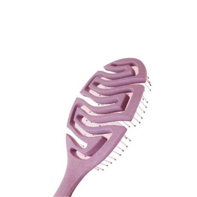 Nascita Eco-Friendly 3D Hair Brush - Recycled Materials, Gentle Detangling for All Hair Types - Pink