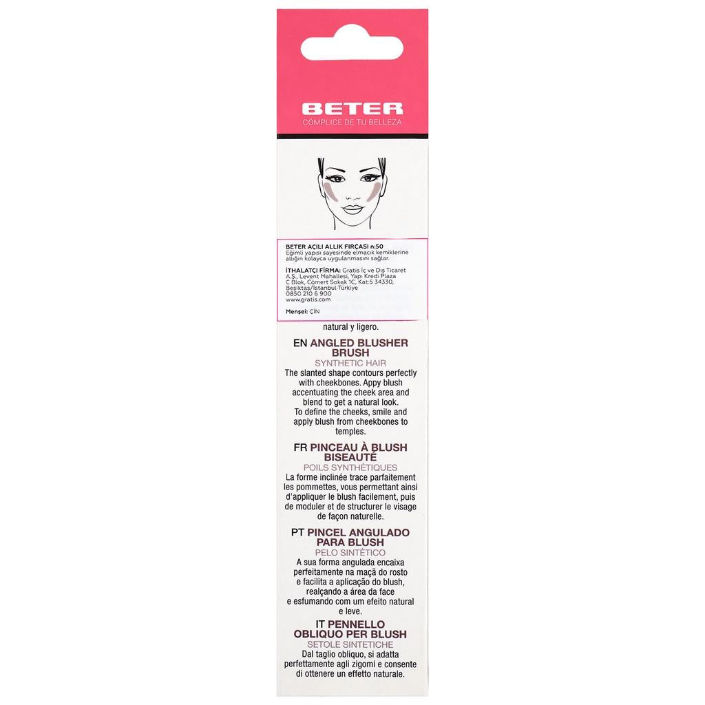 Beter Angled Blush Brush No. 50 for Precision Sculpting
