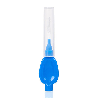 Benri Interdental Brush 0.60 mm - Blue, Effective Oral Hygiene for Braces, Bridges & Dentures