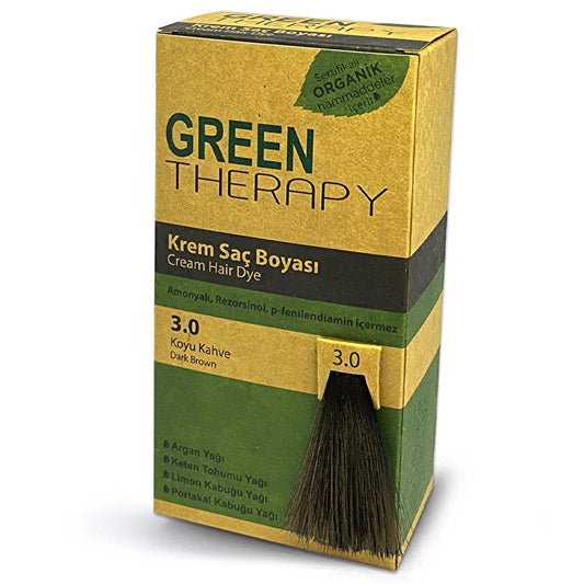 Green Therapy Hair Dye 3.0 Dark Brown