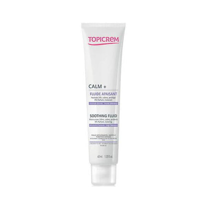 Topicrem Calm+ Ultra Moisturizing Soothing Fluid - 40ml - Sensitive Skin Hydration