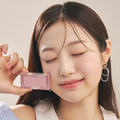 Rom&nd Better Than Cheek Blush - C04 Pear Chip: Natural Pastel, Long-Lasting K-Beauty Cheek Color