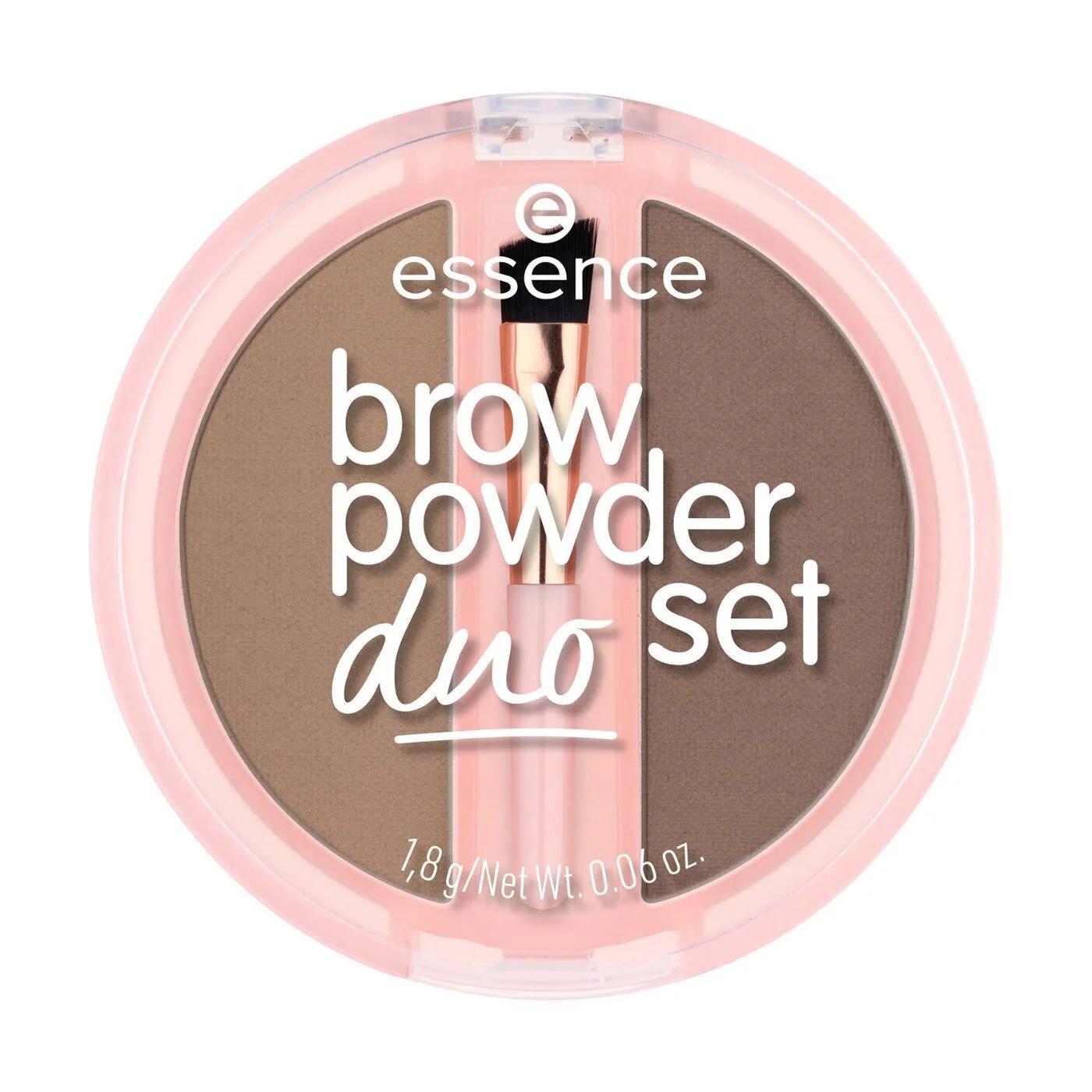 Essence Brow Powder Duo Set 01 Light for Natural Brows