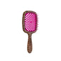 Janeke Superbrush Detangling Hairbrush Pink Leopard SP230