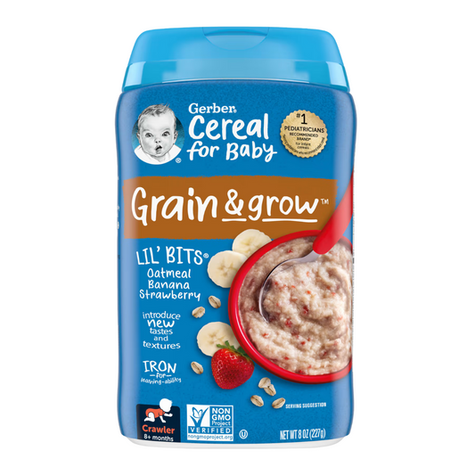 Gerber Oatmeal Baby Cereal (8 oz)