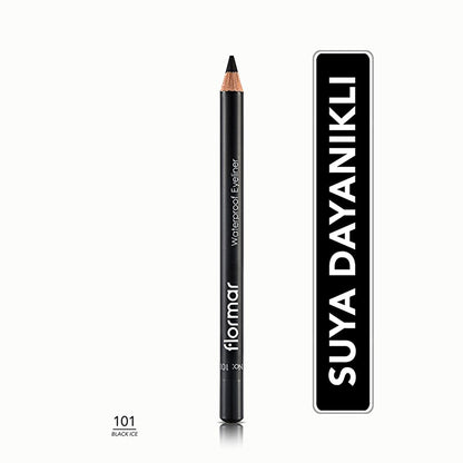 Flormar Mat Eyeliner - Waterproof & Intense Pigment, Long-Lasting Eye Makeup for Precise Look