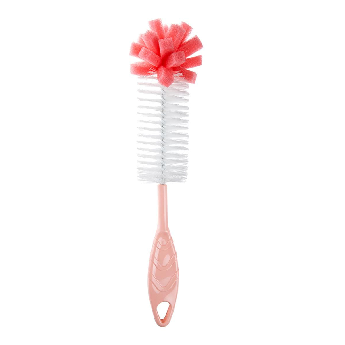 Babyjem Baby Bottle Brush - Spongy Tip, 360° Rotatable, 12.2 inches Long - Ideal for Newborns to Toddlers