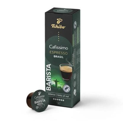 Tchibo Cafissimo Espresso Brasil Coffee Capsules 10 Count