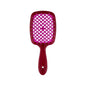 Janeke Superbrush Detangling Hair Brush in Burgundy Purple