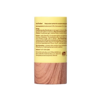 Sun Bum Face + Body Stick SPF 40 0.7oz - Imperfect Box