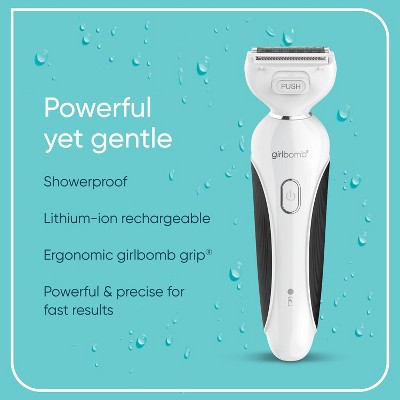 Conair Girlbomb Wet and Dry Cordless Rechargeable Foil Body Shaver 5pc - Imperfect Box