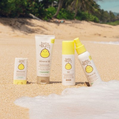 Baby Bum Mineral Sunscreen Lotion SPF 50 3oz - New
