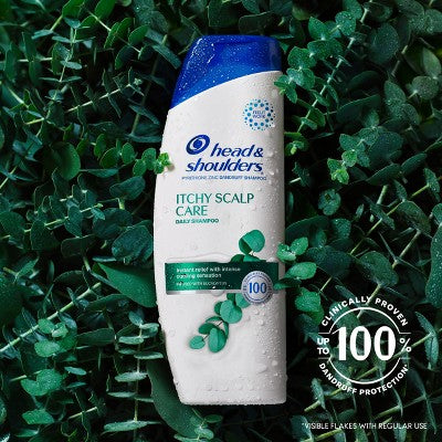 Head & Shoulders Dandruff Shampoo, Anti-Dandruff Treatment, Itchy Scalp Care for Daily Use, Paraben-Free - 20.7 fl oz