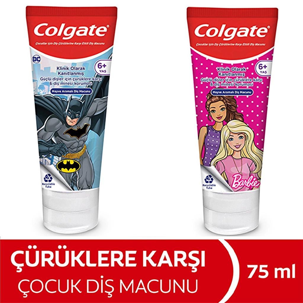 Colgate Barbie & Batman Kids Toothpaste 75 ml