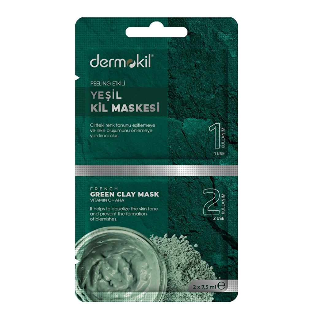 Dermokil Green Clay Mask for Deep Cleansing 15ml