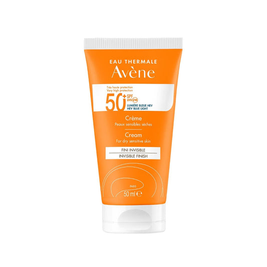 Avene SPF 50+ Sunscreen for Dry Skin - Gentle, Non-Irritating Sun Protection for Sensitive Skin