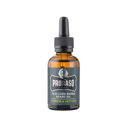 Proraso Cypress & Vetyver Beard Oil for Softening 30 ml