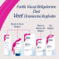 Veet Pure Wax Strips for Sensitive Skin - Hypoallergenic, Easy-Gelwax Technology for Legs & Body Hair Removal