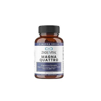 Zade Vital Magna Quattro Magnesium Complex Supplement - 60 Capsules