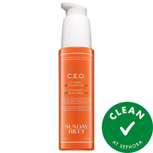 Drunk Elephant C.E.O. 15% Vitamin C Brightening Serum - Anti-aging, Dark Spot Correction, Clean Skincare