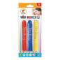 Lino Face Paint 3-Pack - Water-Based, Dermatologically Tested, Washable Face Painting Kit for Kids