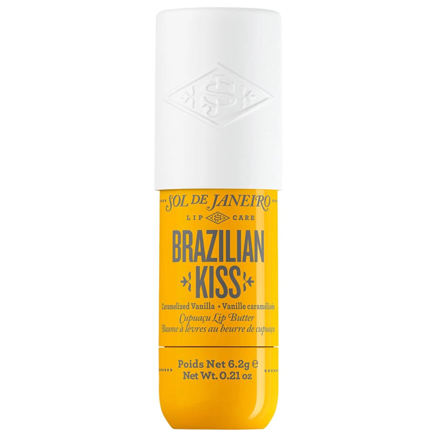Sol de Janeiro Brazilian Kiss Cupua�u Lip Butter: Hydrating, Nourishing, and Paraben & Phthalate-Free Lip Care for Soft, Supple Lips
