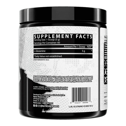 Nutrex Glutamine Pure, 60 Servings
