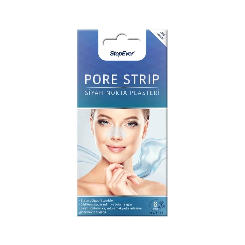 StopEver Pore Strips Deep Cleansing Nose Strips 6 Pack