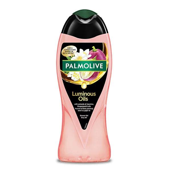 Palmolive Luminous Oils Jasmine & Grape Seed Shower Gel - Natural & Moisturizing for Radiant Skin - 16.91 fl oz
