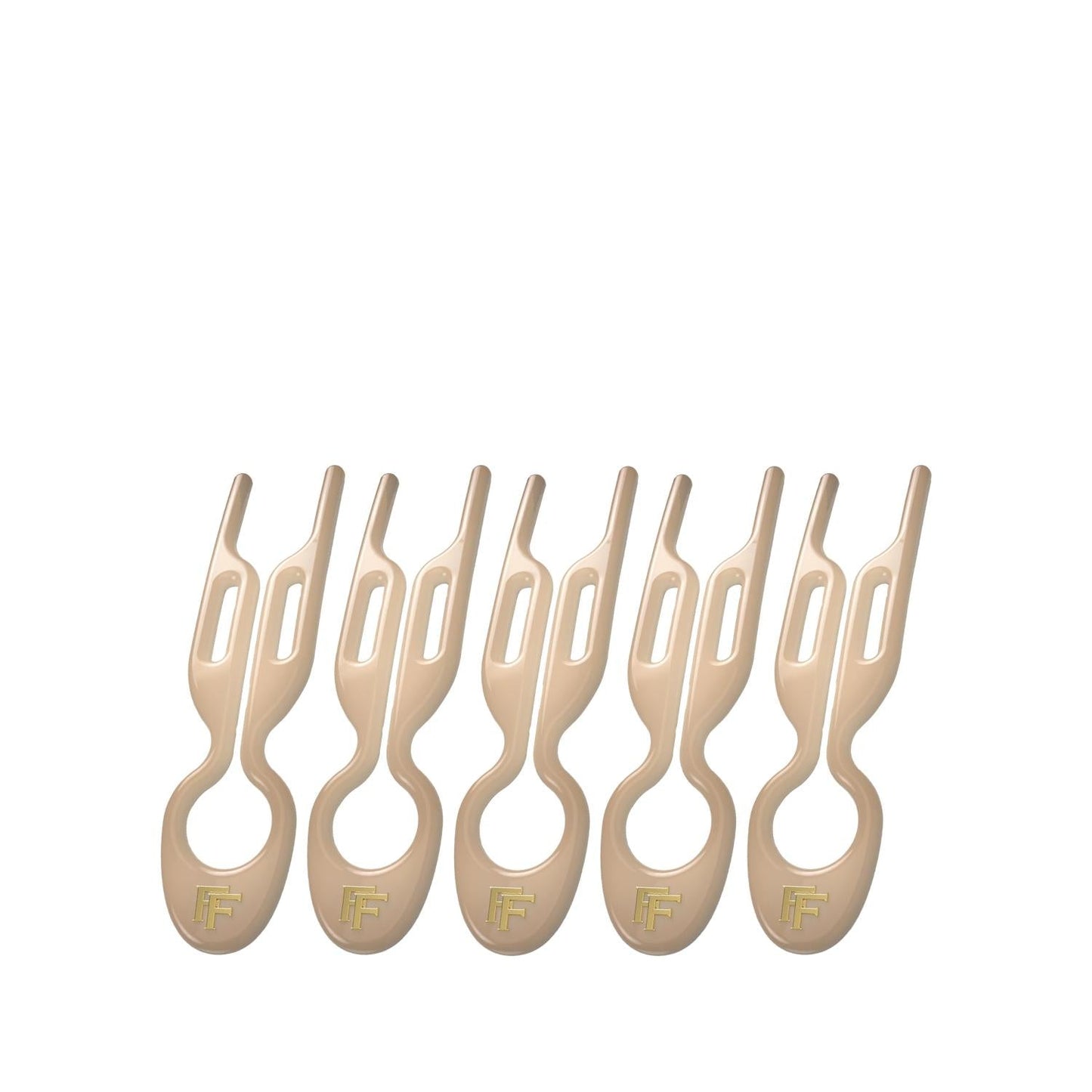 Fiona Franchimon No. 1 Hairpin Light Beige 5-Pack