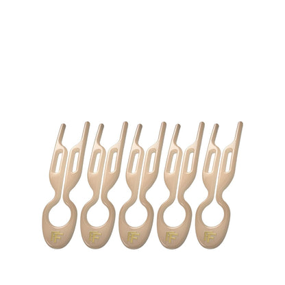 Fiona Franchimon No. 1 Hairpin Light Beige 5-Pack