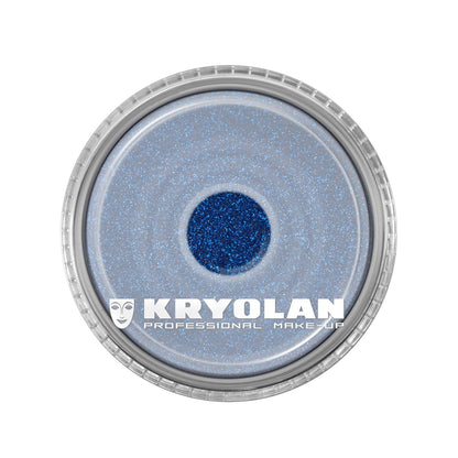Kryolan Polyester Glimmer Fine Navy Blue Glitter 4 g