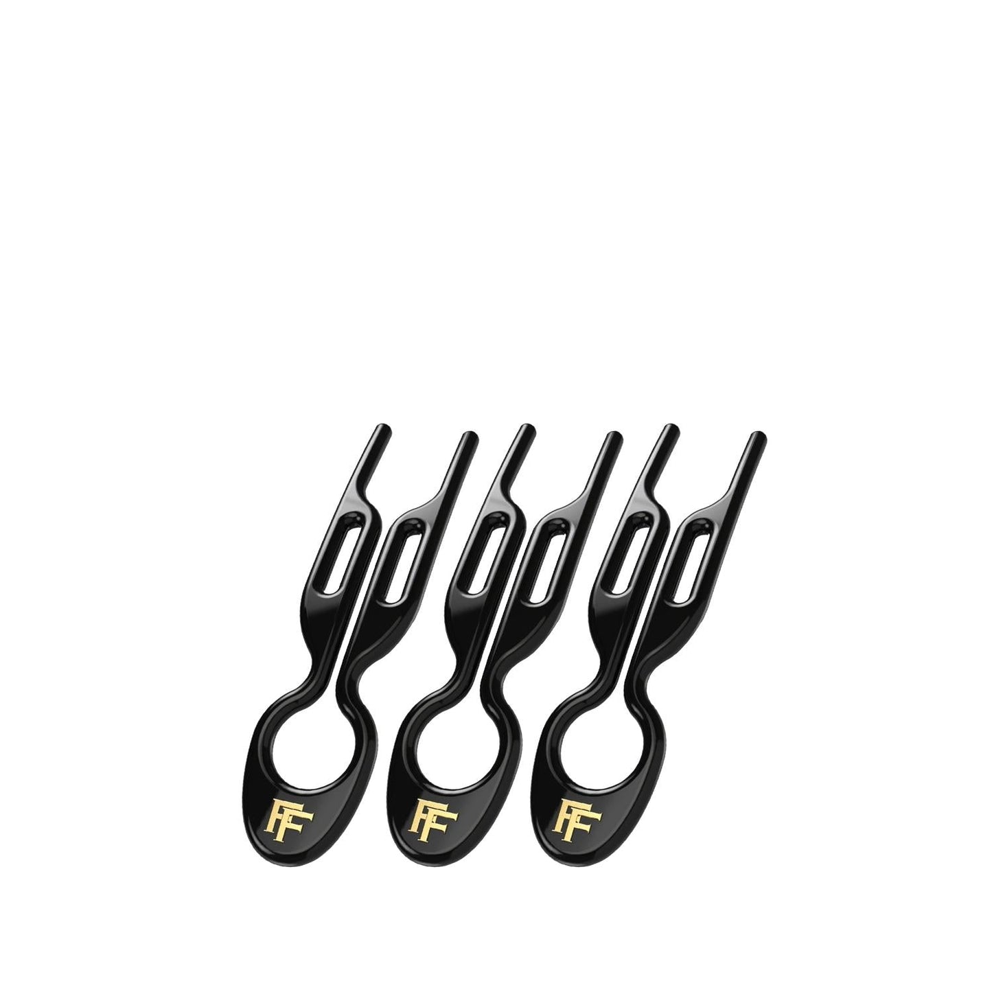 Fiona Franchimon No. 1 Hairpin Black 3-Pack