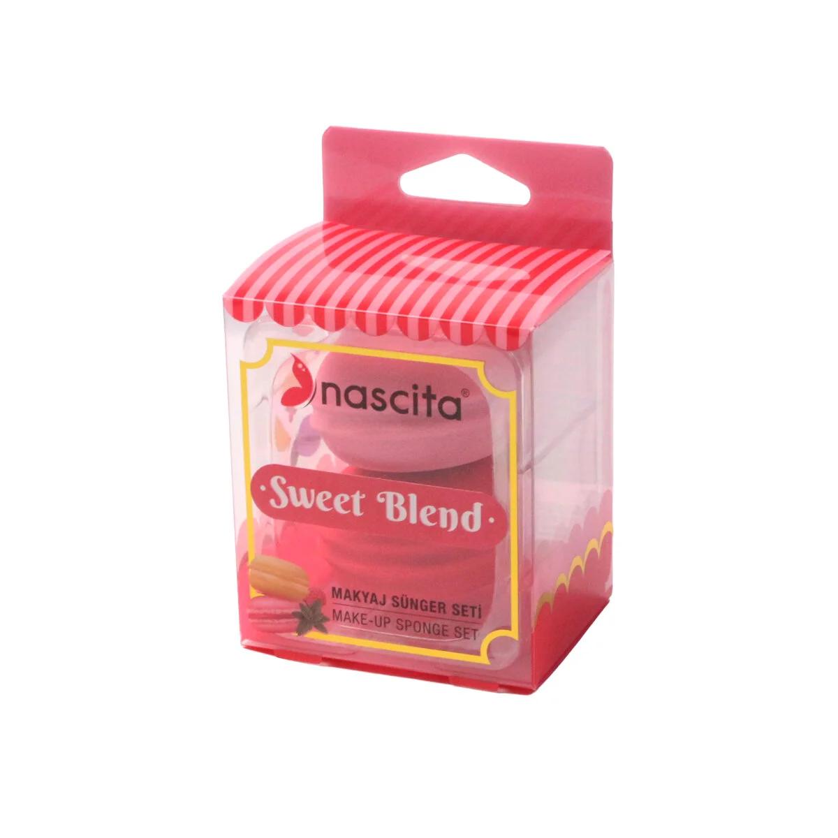 Nascita Sweet Blend Makeup Sponge Set for Flawless Blending 2-Pack