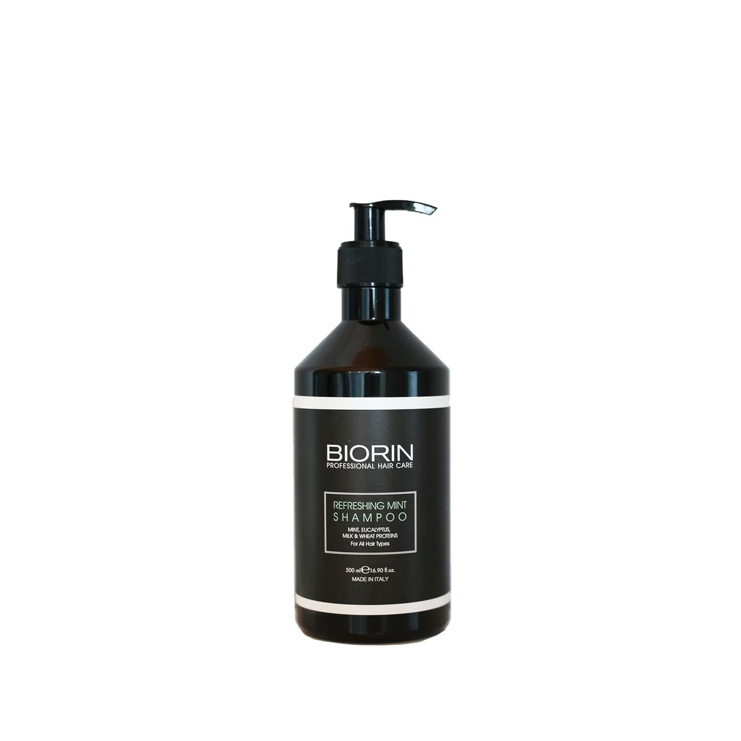 Biorin Refreshing Mint Shampoo: Invigorating & Cooling Cleansing for Hair - 500ml Value Size