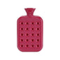 Fashy Honeycomb Hot Water Bottle - 1.2L - Soothing Warmth, Natural Pain Relief, Odorless & Rubber-Free
