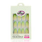 Eklips Green Almond Press-On Nails 24-Pack
