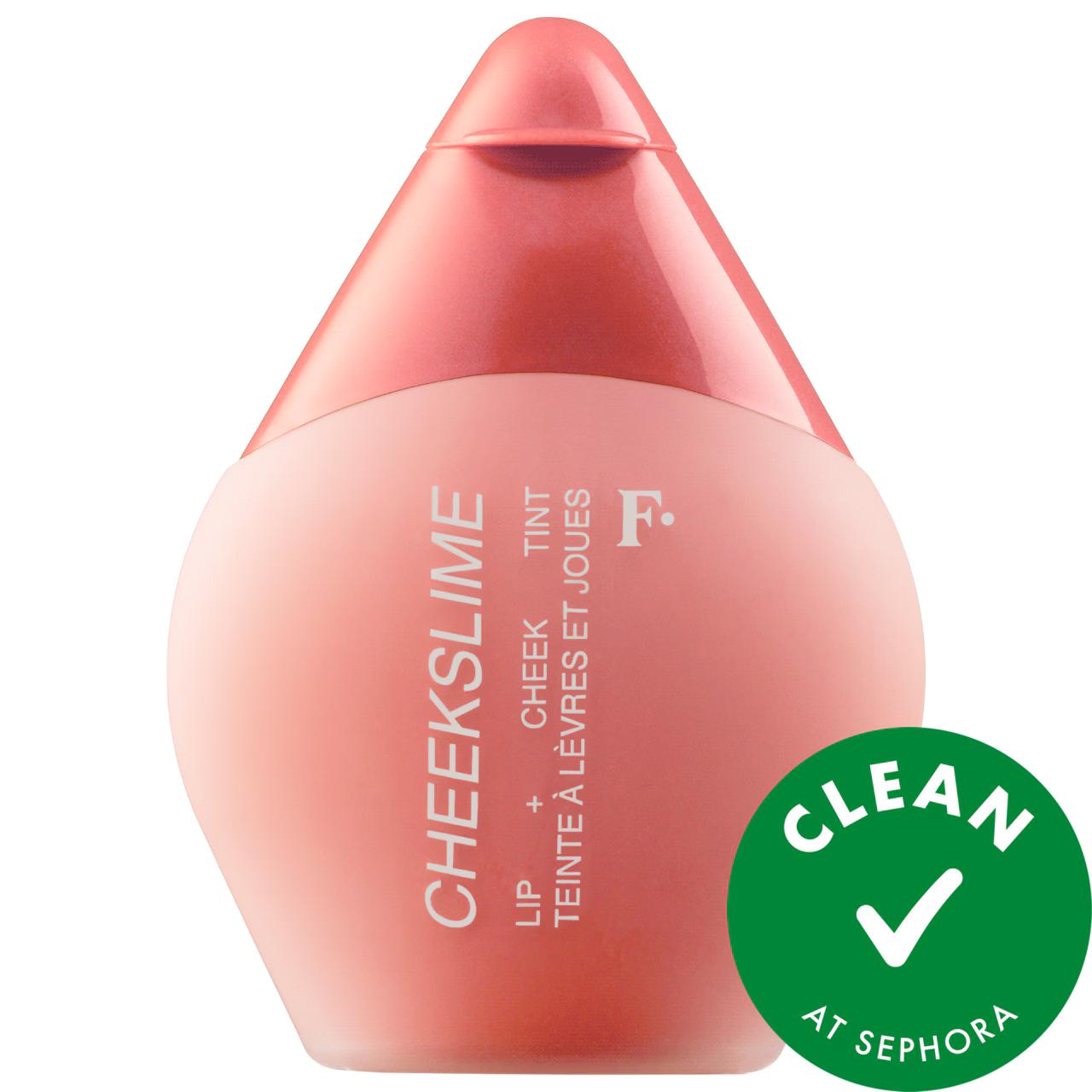 CHEEKSLIME Liquid Lip and Cheek Tint - Natural Flush Color, Cruelty-Free & Gluten-Free Makeup