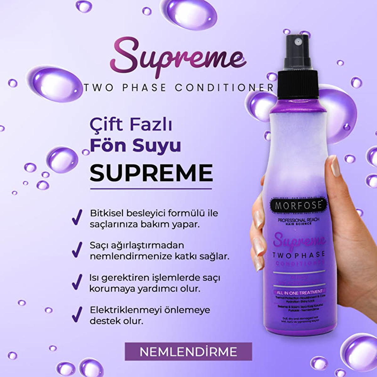 Morfose Supreme Hair Care Product - Nourishing Collagen Treatment for Dry Damaged Hair