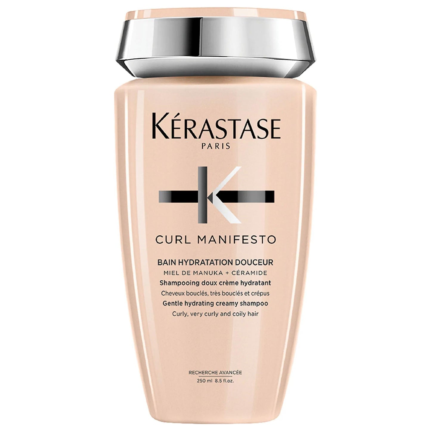 L'OrŽal Curl Manifesto Sulfate-Free Shampoo: Hydrating Manuka Honey & Ceramide Formula for Defined, Bouncy Curls - Gentle Cleansing & Enhanced Radiance