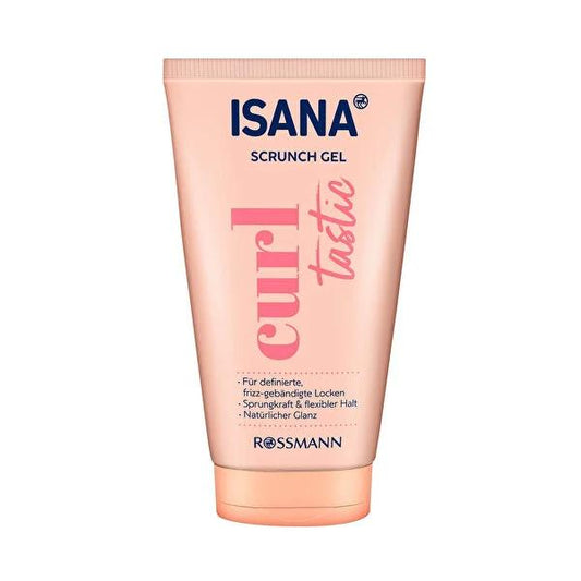 Isana Curl Defining Hair Gel: Lightweight Frizz Control Gel for Shiny, Bouncy Curls - 150ml