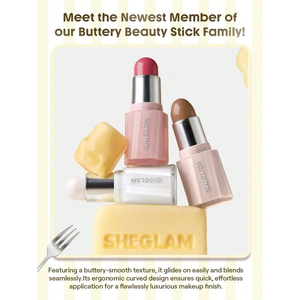 Sheglam Buttery Buff C&B Stick Blush in 01 Soft Tan
