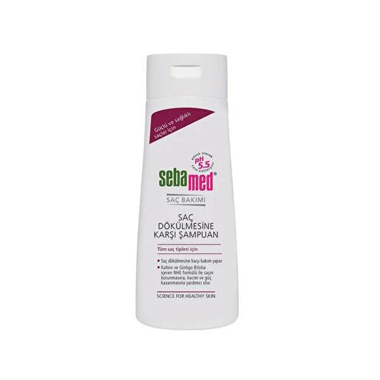 Sebamed Hair Loss Shampoo: Gentle Daily Cleansing for Dry, Damaged Hair, Adds Volume & Shine - 400 ml