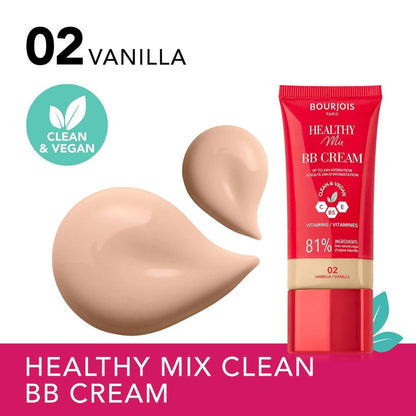 Bourjois Healthy Mix Clean BB Cream 02 Vanilla 30ml