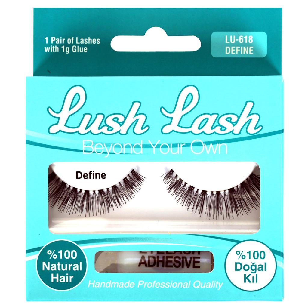 Lush Lash LU-618 Natural Hair False Eyelashes