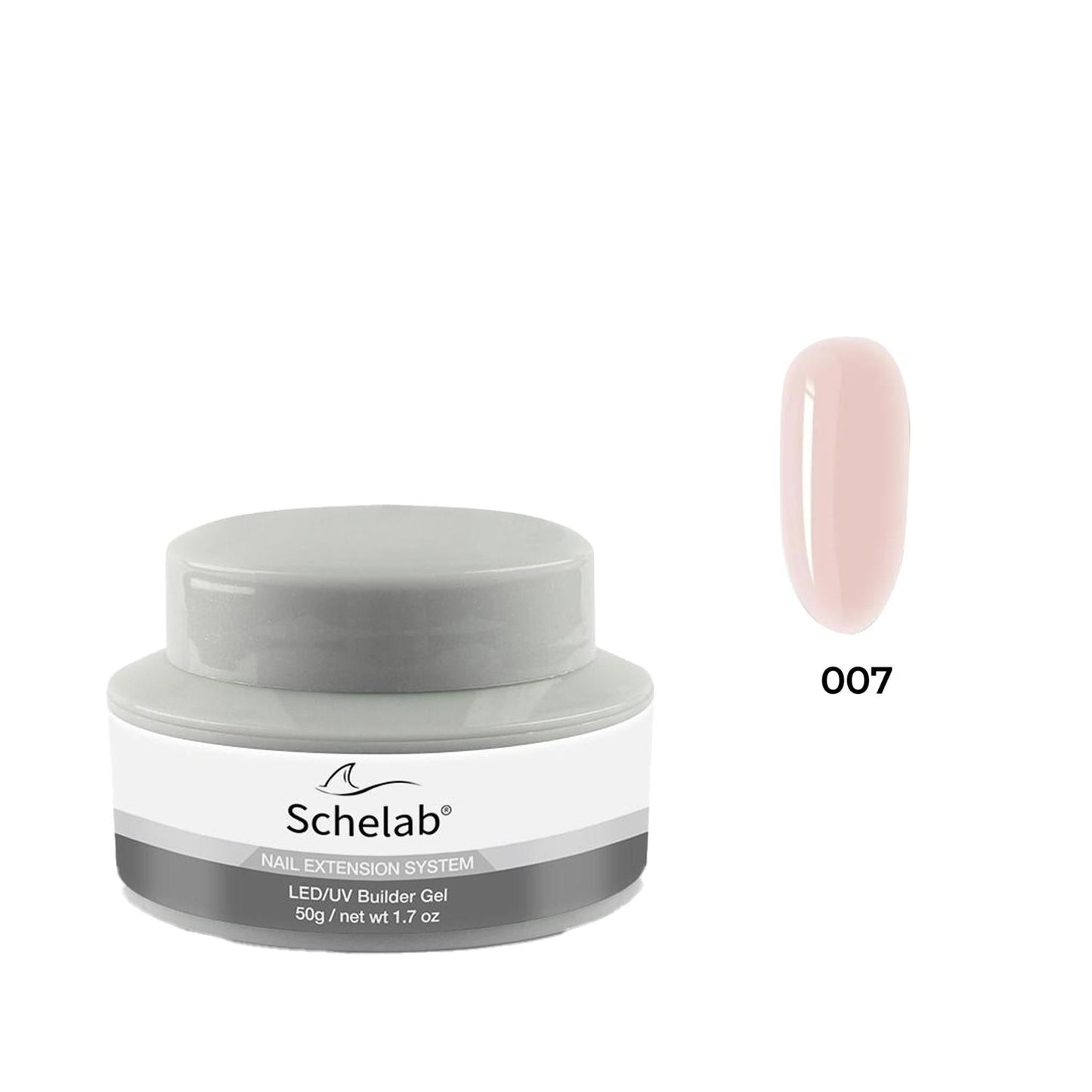 Schelab Builder Gel 007 - Professional Nail Enhancement Gel for Nail Technicians and Enthusiasts